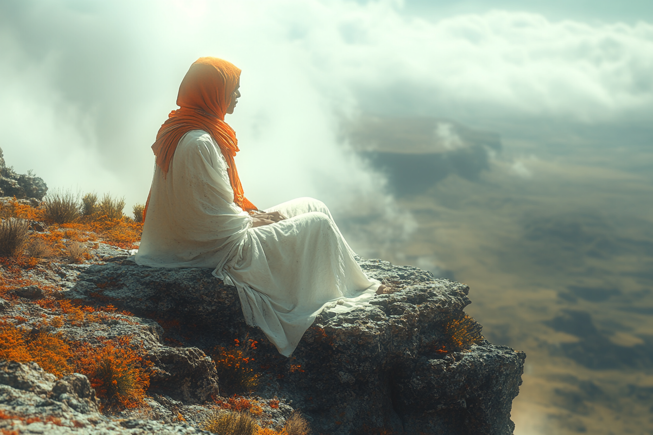 AI-generated Afrofuturist art