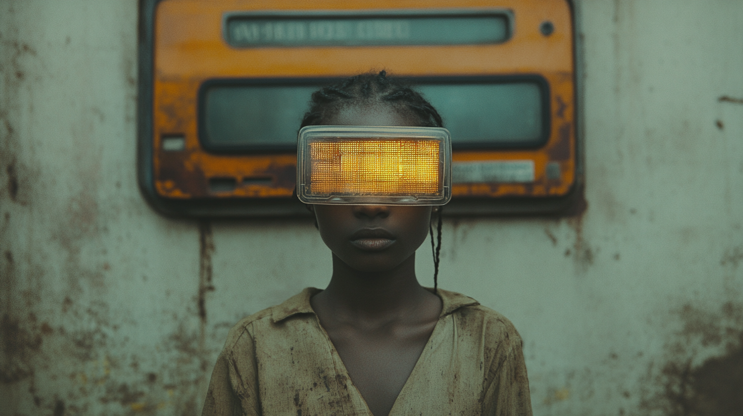 AI-generated Afrofuturist art